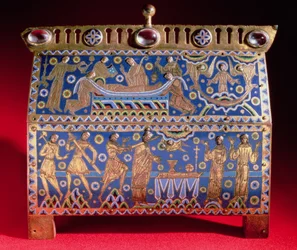 Schrein mit den Überresten von Thomas Becket (ca. 1118-70), ca. 1190 (Gold, Lapislazuli und Halbedelsteine)